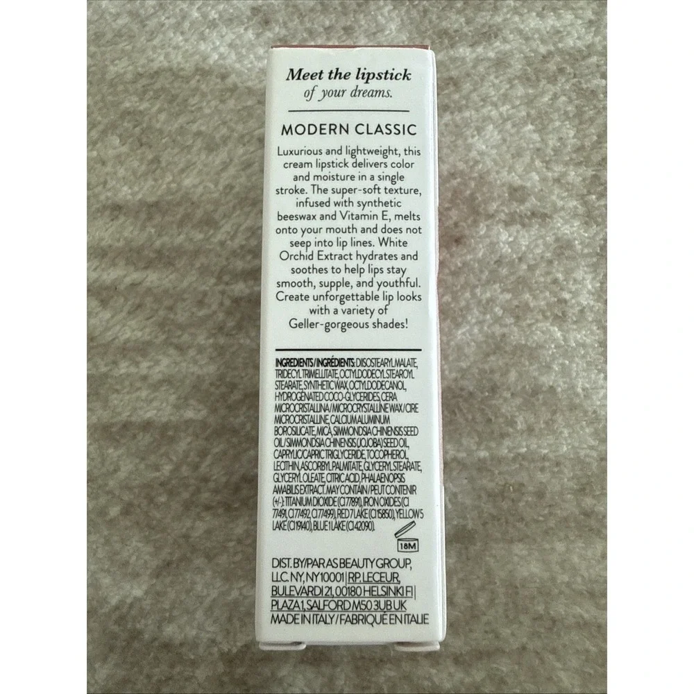 LAURA GELLER MODERN CLASSIC LIPSTICK - PINK PASSION  (NIB/Full Size) NEW